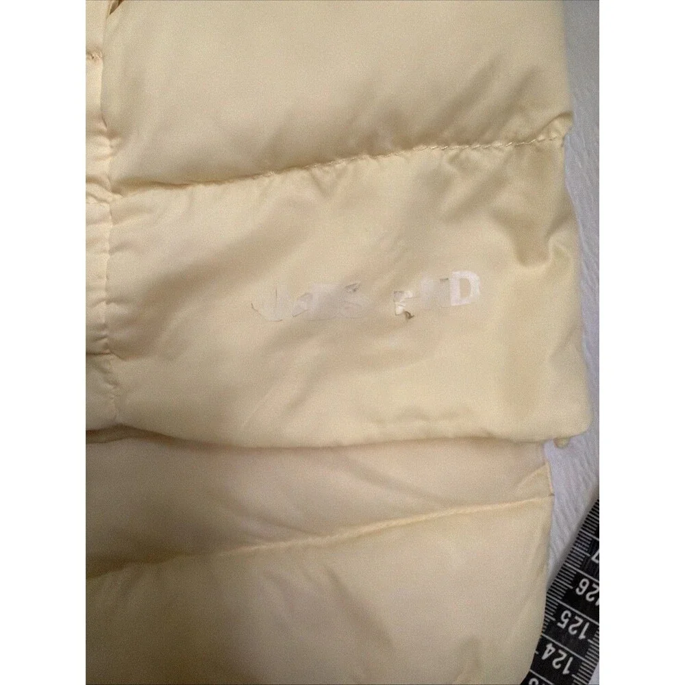 Lands End Medium Kids 10-12 Lightweight Puffer Jacket‎ Yellow